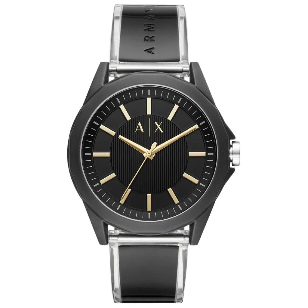 商品Armani Exchange|Armani Exchange Quartz Plastic case   Watches,价格¥714,第1张图片