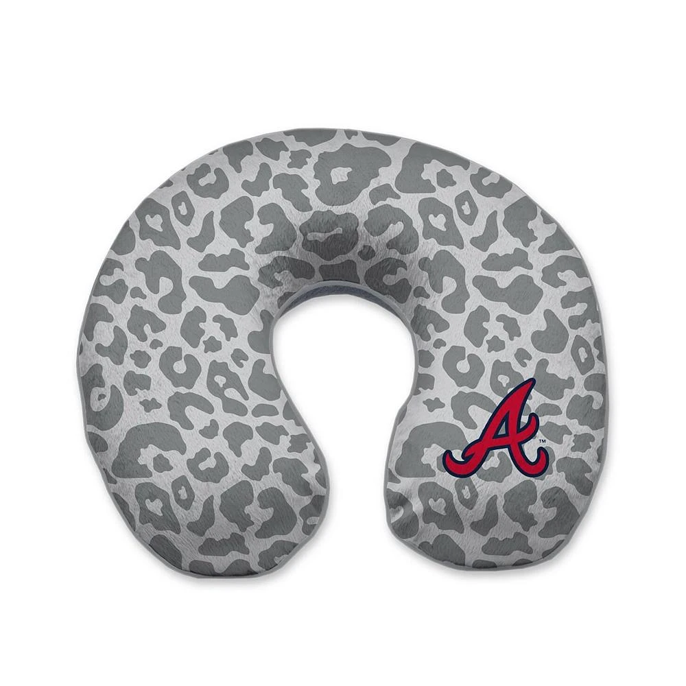 商品Pegasus Home Fashions|Atlanta Braves Cheetah Print Memory Foam Travel Pillow,价格¥225,第1张图片