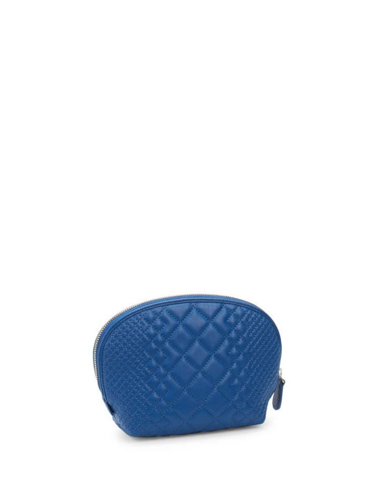 商品Moschino|Love Moschino Quilted Faux Leather Zip Pouch,价格¥315,第4张图片详细描述