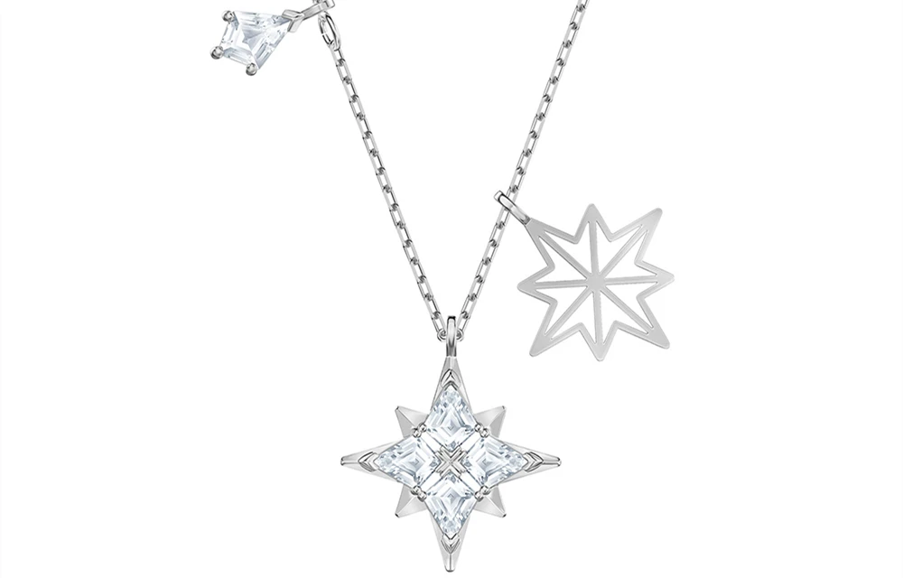 商品[国内直发] Swarovski|施华洛世奇 Symbolic系列 八芒星 人造水晶 项链 女款,价格¥958,第1张图片