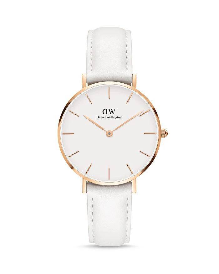 商品Daniel Wellington|Bondi 纯白&玫瑰金腕表, 32mm,价格¥1338,第3张图片详细描述