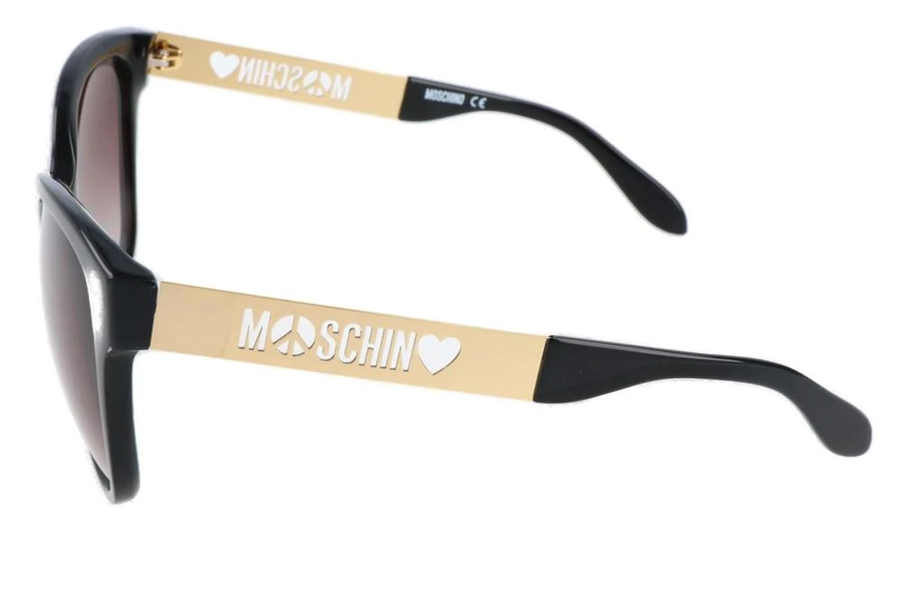 商品Moschino|Moschino Eyewear Oval-Frame Sunglasses,价格¥694,第3张图片详细描述