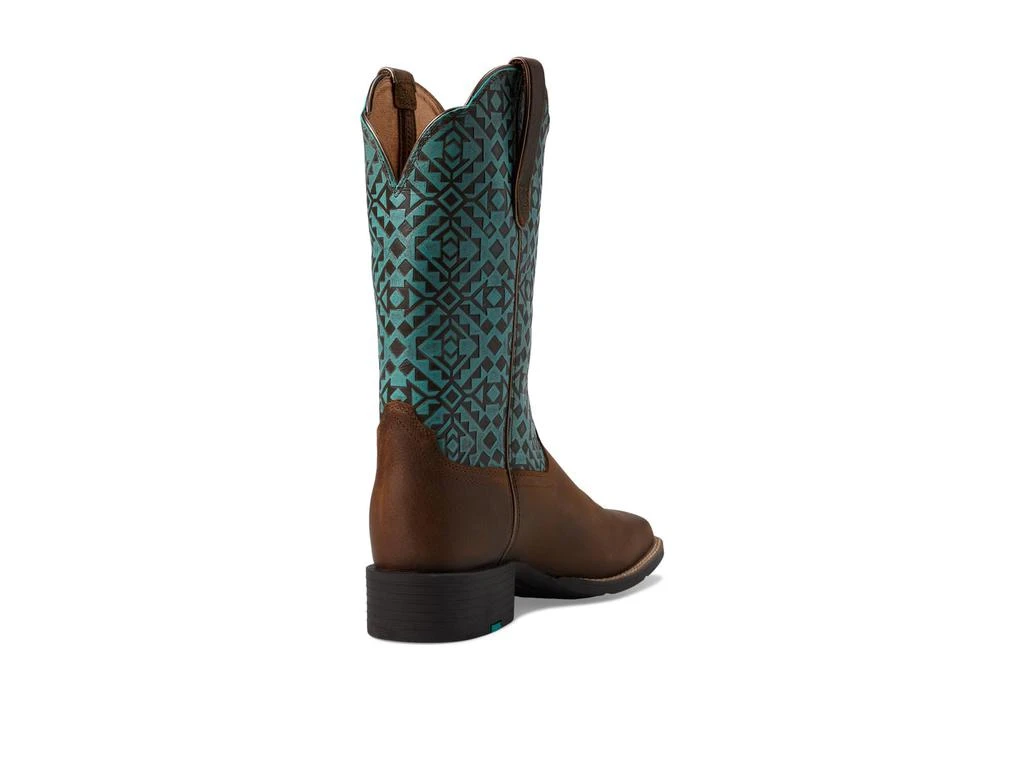 商品Ariat|Round Up Wide Square Toe Western Boots,价格¥1446,第5张图片详细描述