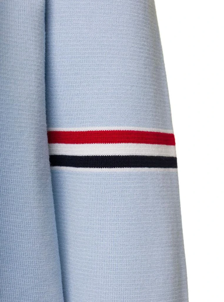 商品Thom Browne|Thom Browne RWB Striped Crewneck Sweatshirt,价格¥4063,第3张图片详细描述