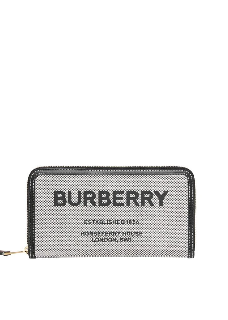 商品Burberry|Horseferry print canvas and leather ziparound wallet,价格¥4663,第4张图片详细描述