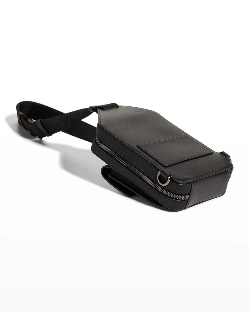 Men's MS Theo Check Crossbody Bag 商品