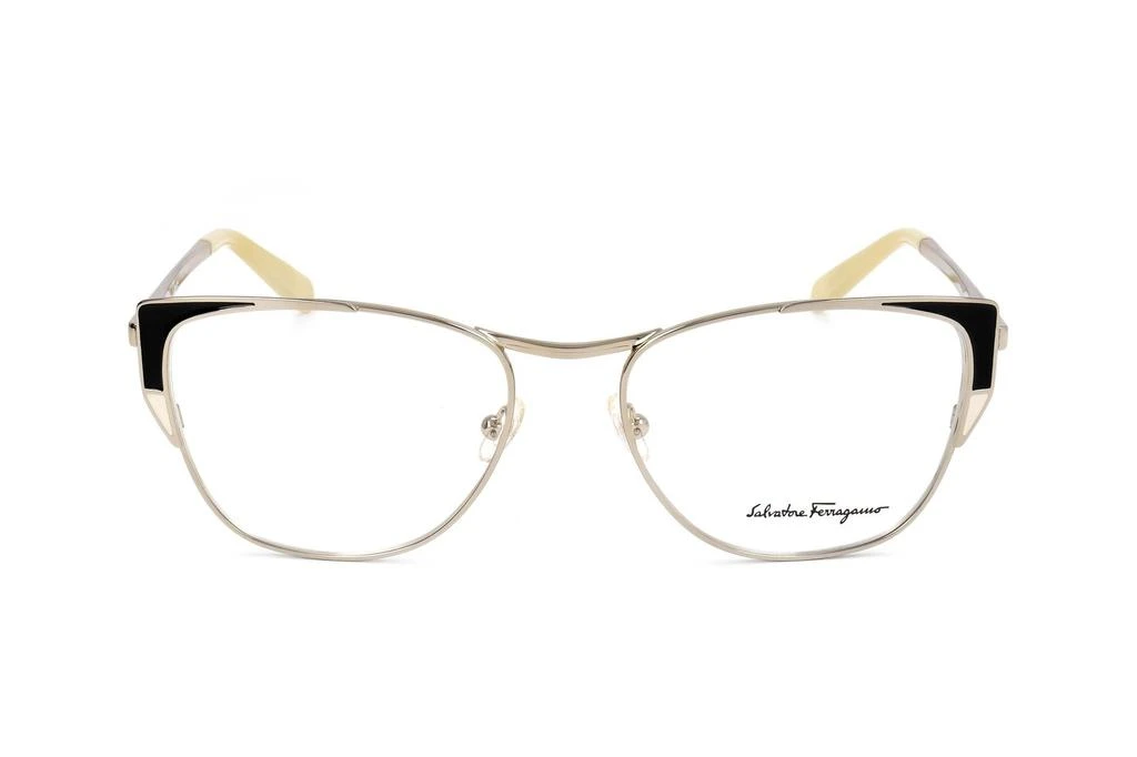 商品Salvatore Ferragamo|Salvatore Ferragamo Eyewear Round Frame Glasses,价格¥1220,第1张图片