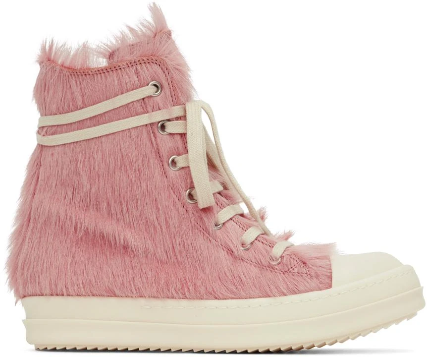 商品Rick Owens|Pink Strobe Sneakers,价格¥8780,第1张图片