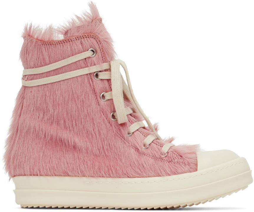 商品Rick Owens|Pink Strobe Sneakers,价格¥8351,第1张图片