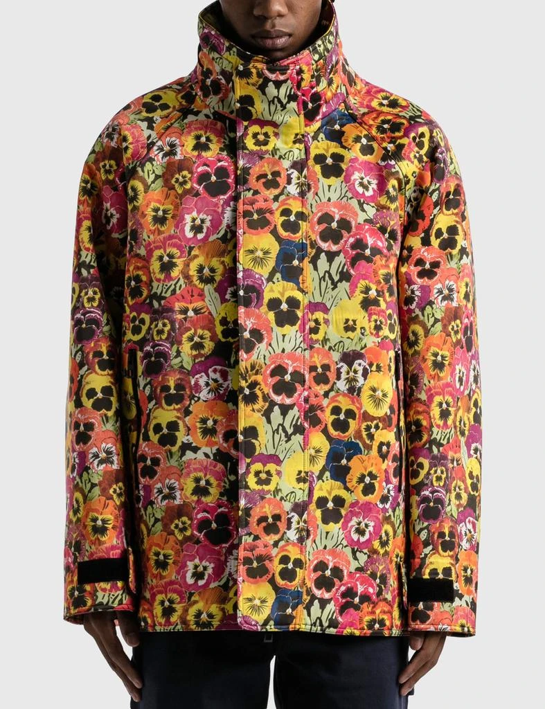 Zipped Nylon Pansies Jacket 商品