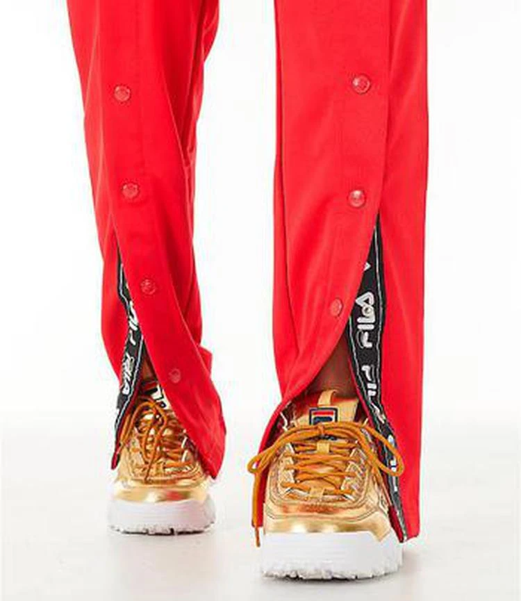 商品Fila|Women's Fila Alice Snap Front Track Pants,价格¥186,第2张图片详细描述