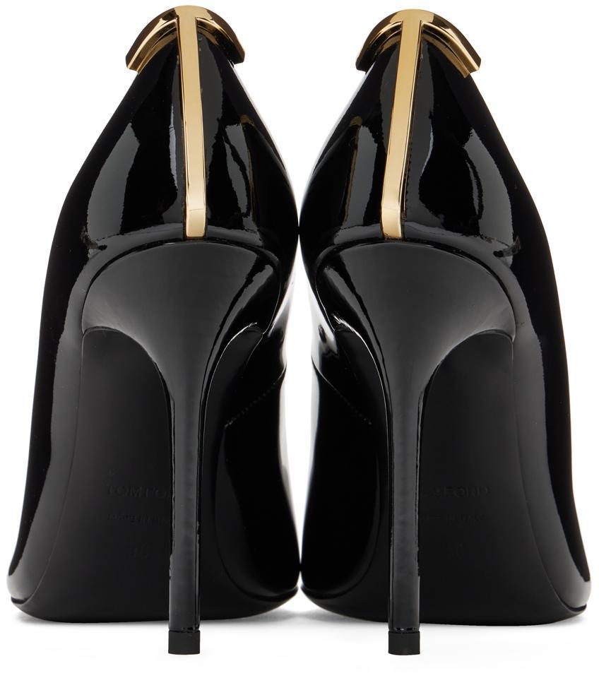 商品Tom Ford|黑色 Iconic T Pump 高跟鞋,价格¥10014,第4张图片详细描述