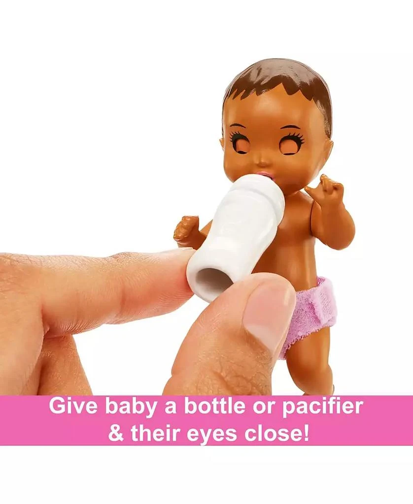 商品Barbie|Skipper Babysitters, Inc. Dolls and Playset - Brunette,价格¥146,第4张图片详细描述