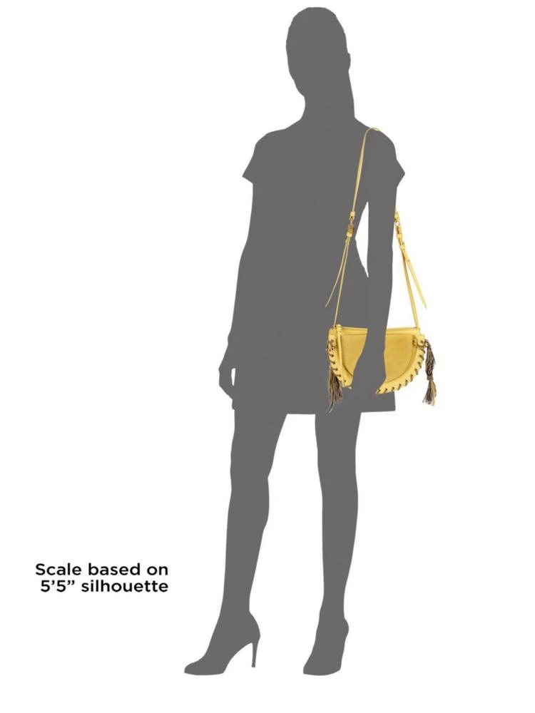商品See by Chloé|Kriss 皮革半圆小肩包,价格¥1454,第3张图片详细描述