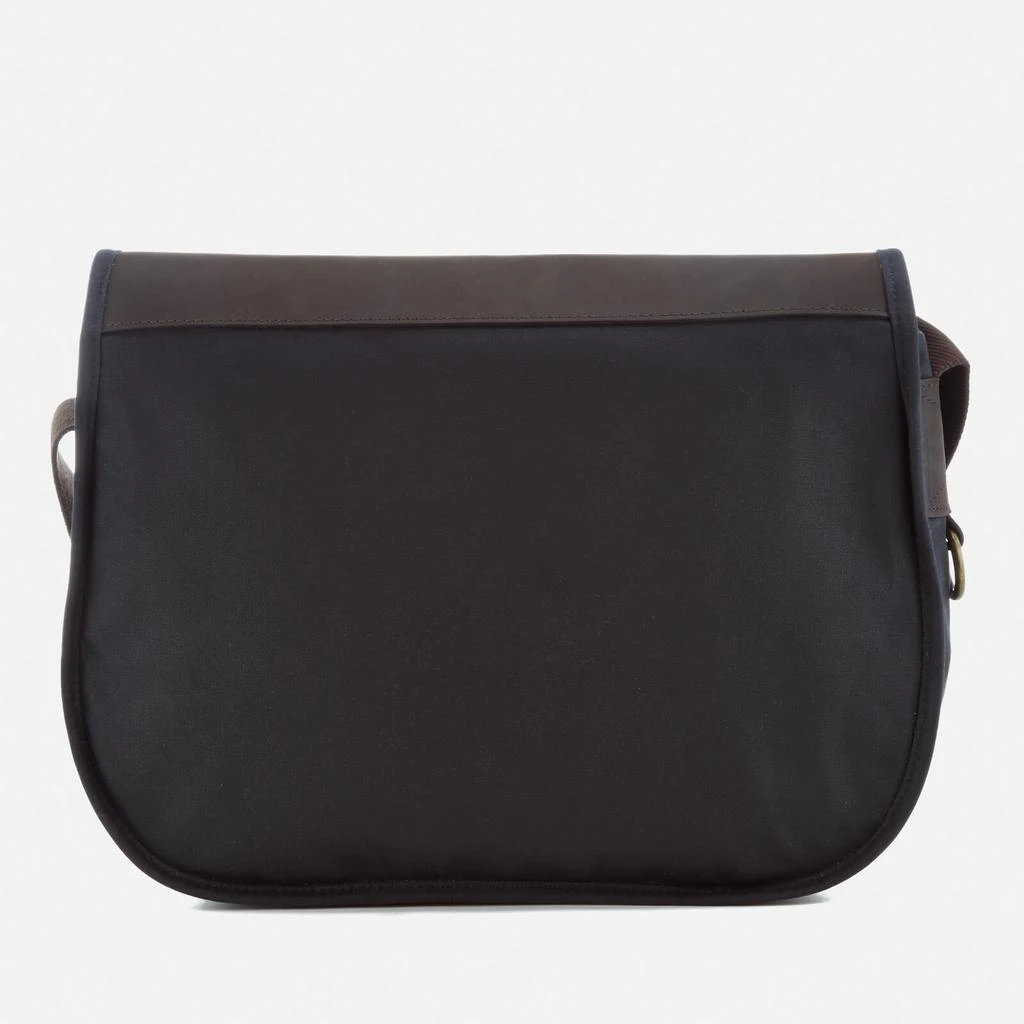 商品Barbour|Barbour Heritage Men's Wax Leather Terras Bag - Navy,价格¥1275,第2张图片详细描述