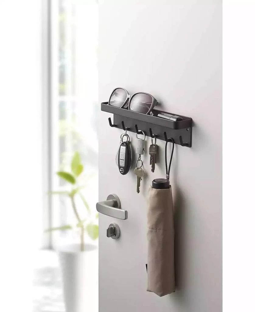 商品Yamazaki|Smart Magnetic Key Rack With Tray,价格¥195,第1张图片