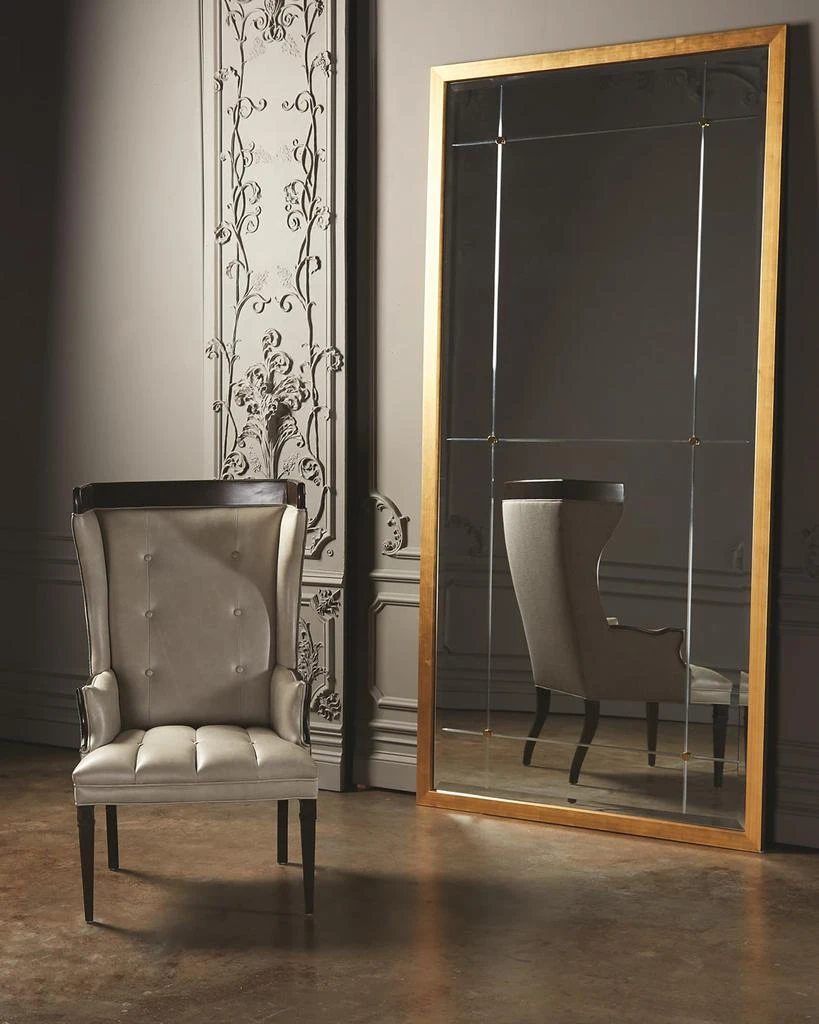 商品Global Views|Beaumont Gold Leaf Floor Mirror,价格¥27333,第2张图片详细描述