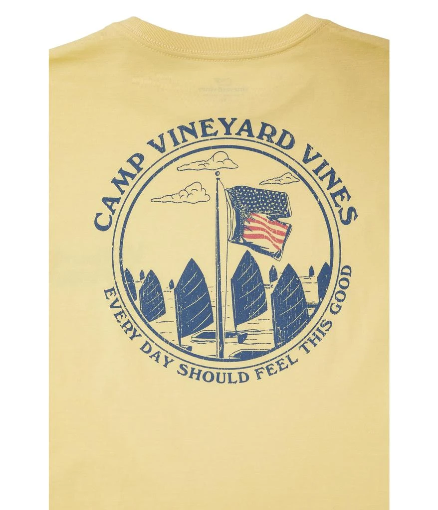 商品Vineyard Vines|Swim Trunks Short-Sleeve Tee (Toddler/Little Kids/Big Kids),价格¥201,第2张图片详细描述