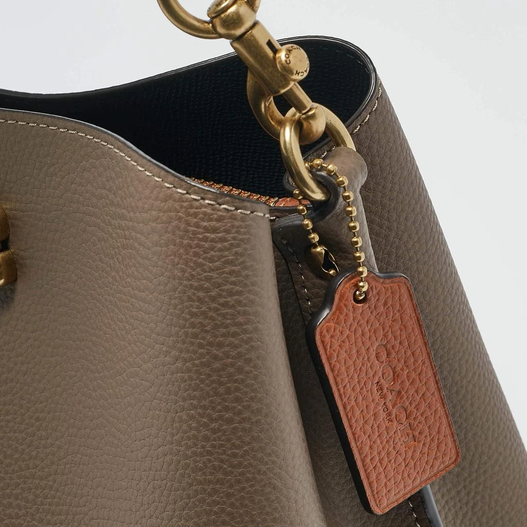 Coach Grey Leather Willow Bucket Bag 商品