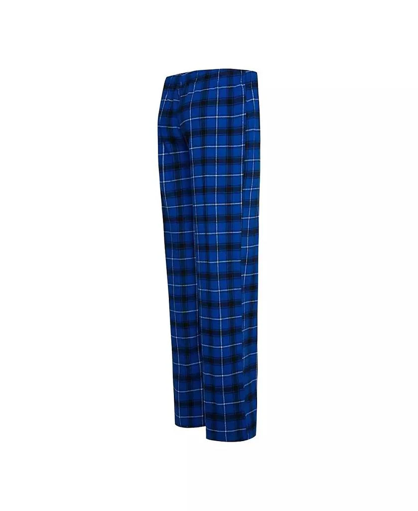 商品Concepts Sport|Women's Royal, Black Los Angeles Dodgers Arctic T-shirt and Flannel Pants Sleep Set,价格¥299,第3张图片详细描述