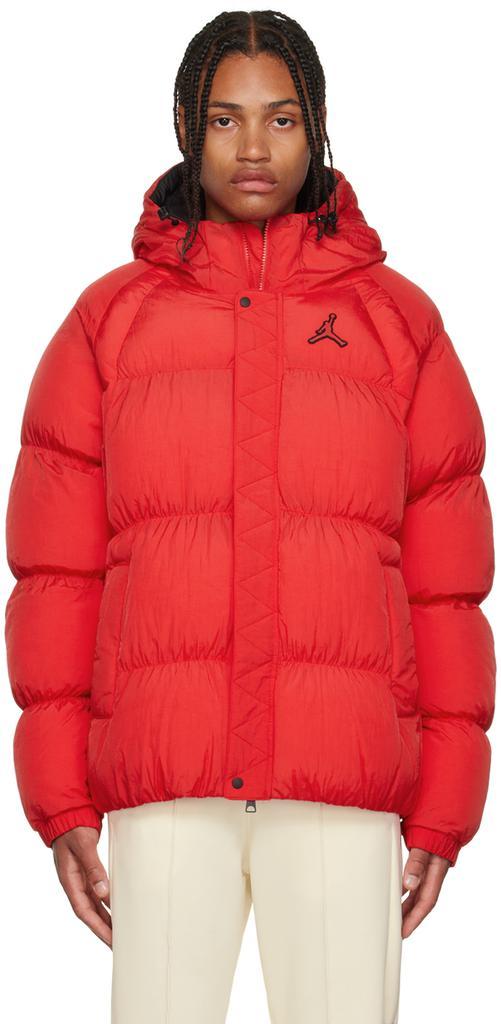 商品Jordan|Red Essential Puffer Jacket,价格¥1599,第1张图片