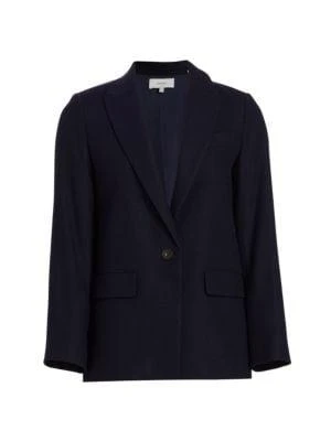 商品Vince|Boyfriend Wool Blend Blazer,价格¥798,第2张图片详细描述