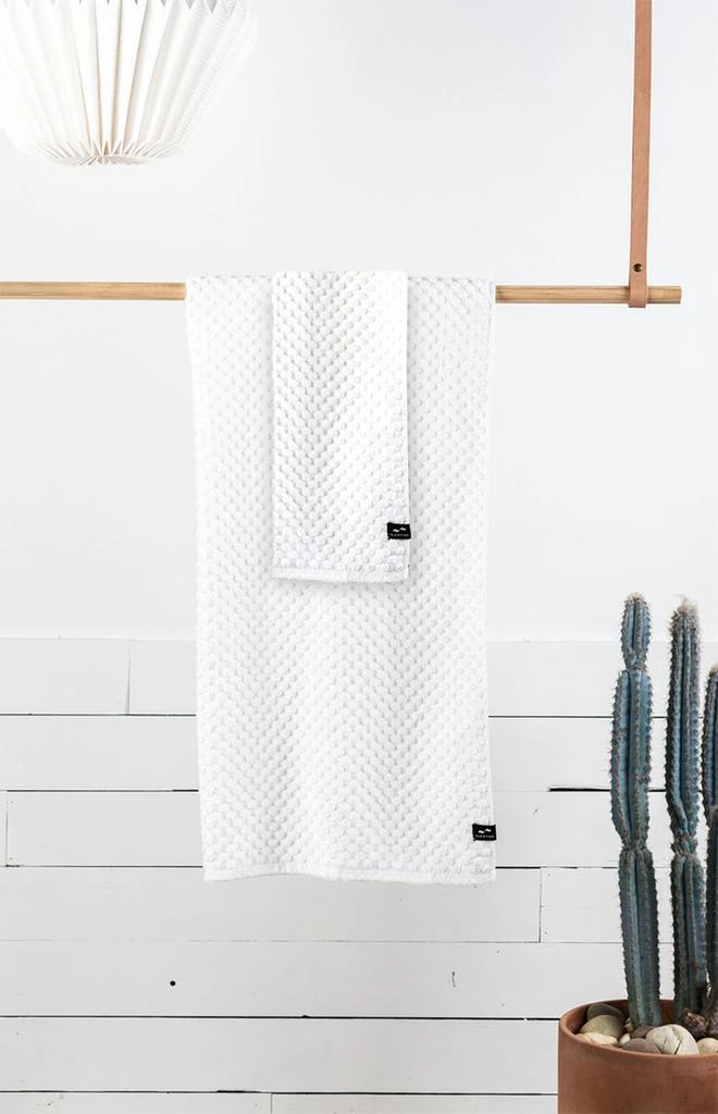商品Slowtide|Eco White Clive Towel,价格¥331,第2张图片详细描述