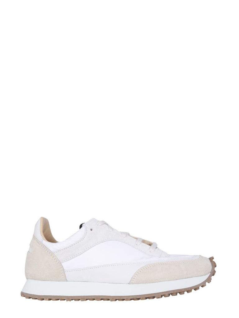 Spalwart Mens White Leather Sneakers商品第1张图片规格展示