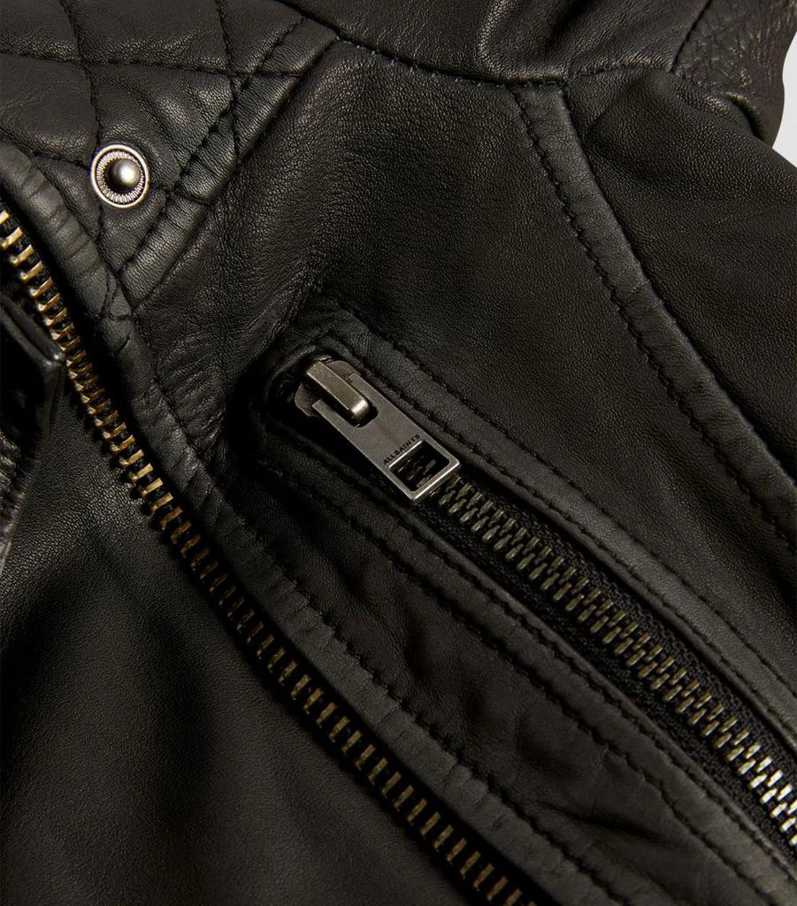 商品ALL SAINTS|Leather Cargo Biker Jacket,价格¥2834,第5张图片详细描述