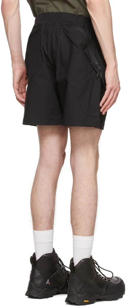 商品DESCENTE|Black Cotton Shorts,价格¥741,第3张图片详细描述