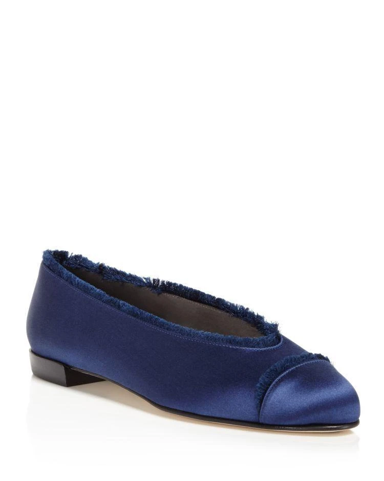 商品Stuart Weitzman|Captain Satin Flats,价格¥864,第1张图片