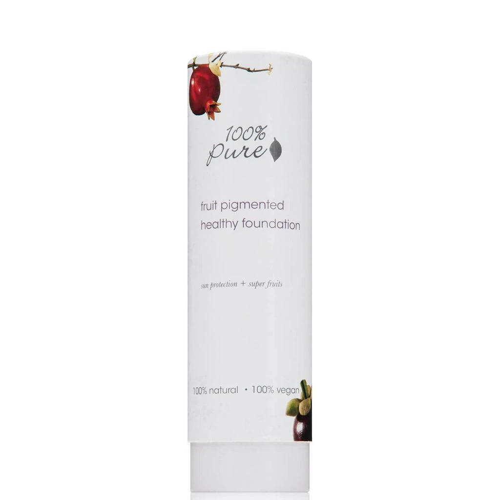 商品100% Pure|100% Pure Fruit Pigmented Healthy Skin Foundation - Toffee,价格¥403,第4张图片详细描述