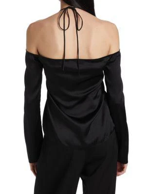商品A.L.C.|Sloan Silk-Blend Satin Top,价格¥1029,第2张图片详细描述