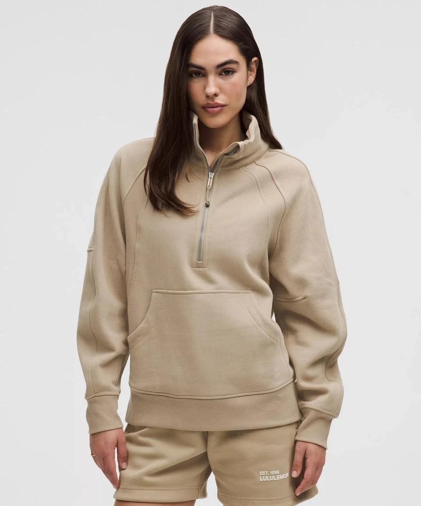 商品Lululemon|Scuba Oversized Funnel-Neck Half Zip *Long,价格¥1067,第1张图片