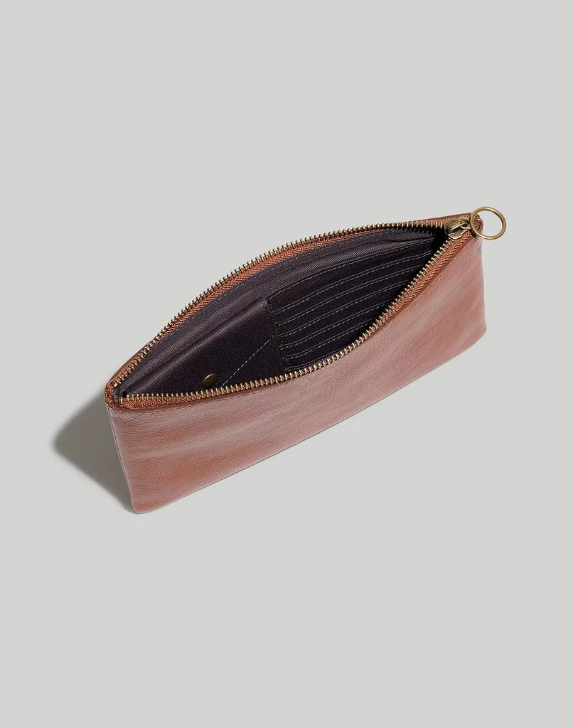 商品Madewell|The Leather Pouch Clutch,价格¥280-¥346,第4张图片详细描述