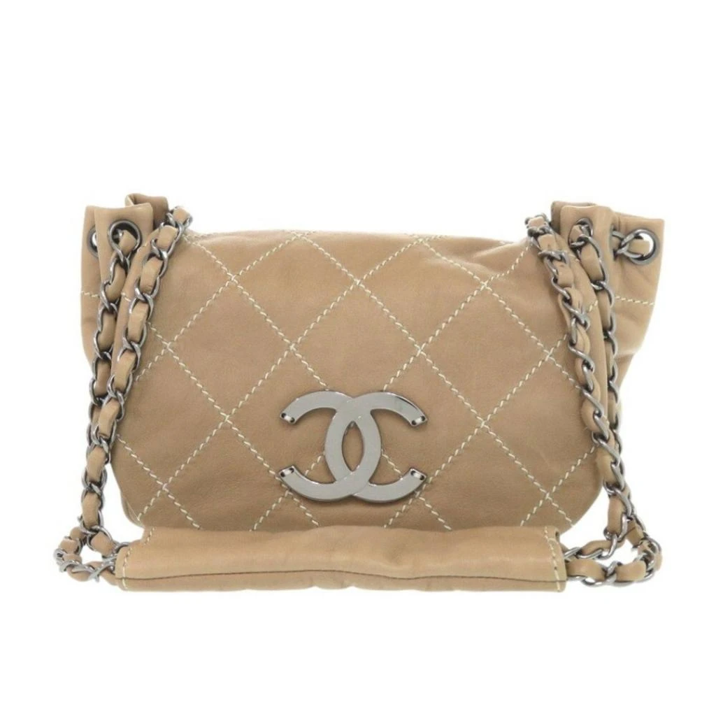 商品[二手商品] Chanel|Leather Shoulder Bag (Pre-Owned),价格¥19788,第1张图片