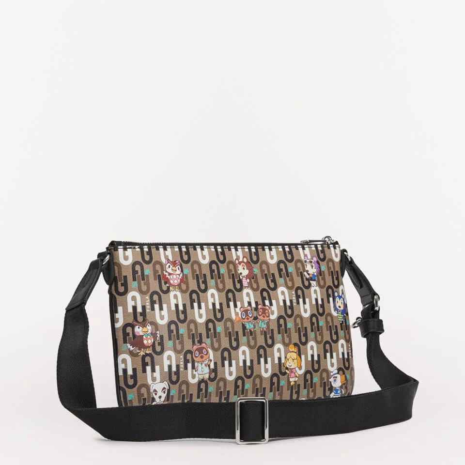 商品Furla|Furla Women's Animal Crossing Cross Body Bag - Khaki,价格¥1105,第3张图片详细描述