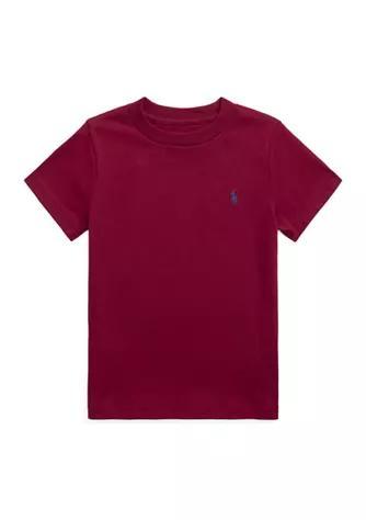 商品Ralph Lauren|Toddler Boys Cotton Jersey Crew Neck T-Shirt,价格¥74-¥184,第3张图片详细描述