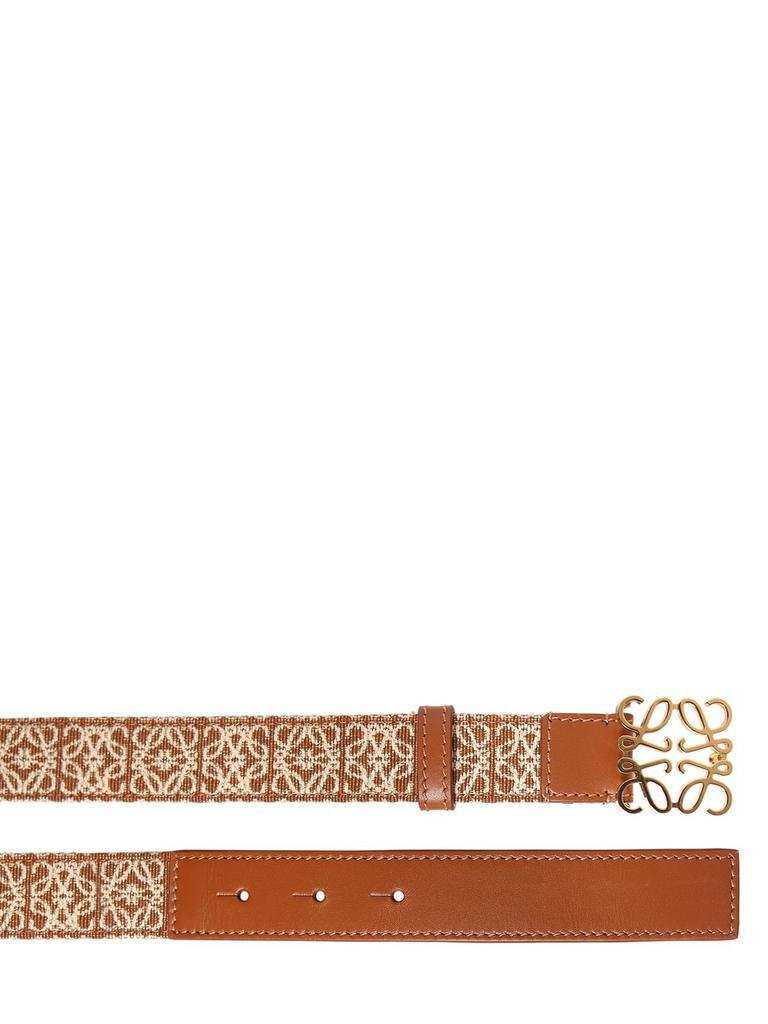 商品Loewe|2.8cm Anagram Leather Belt,价格¥3583,第4张图片详细描述