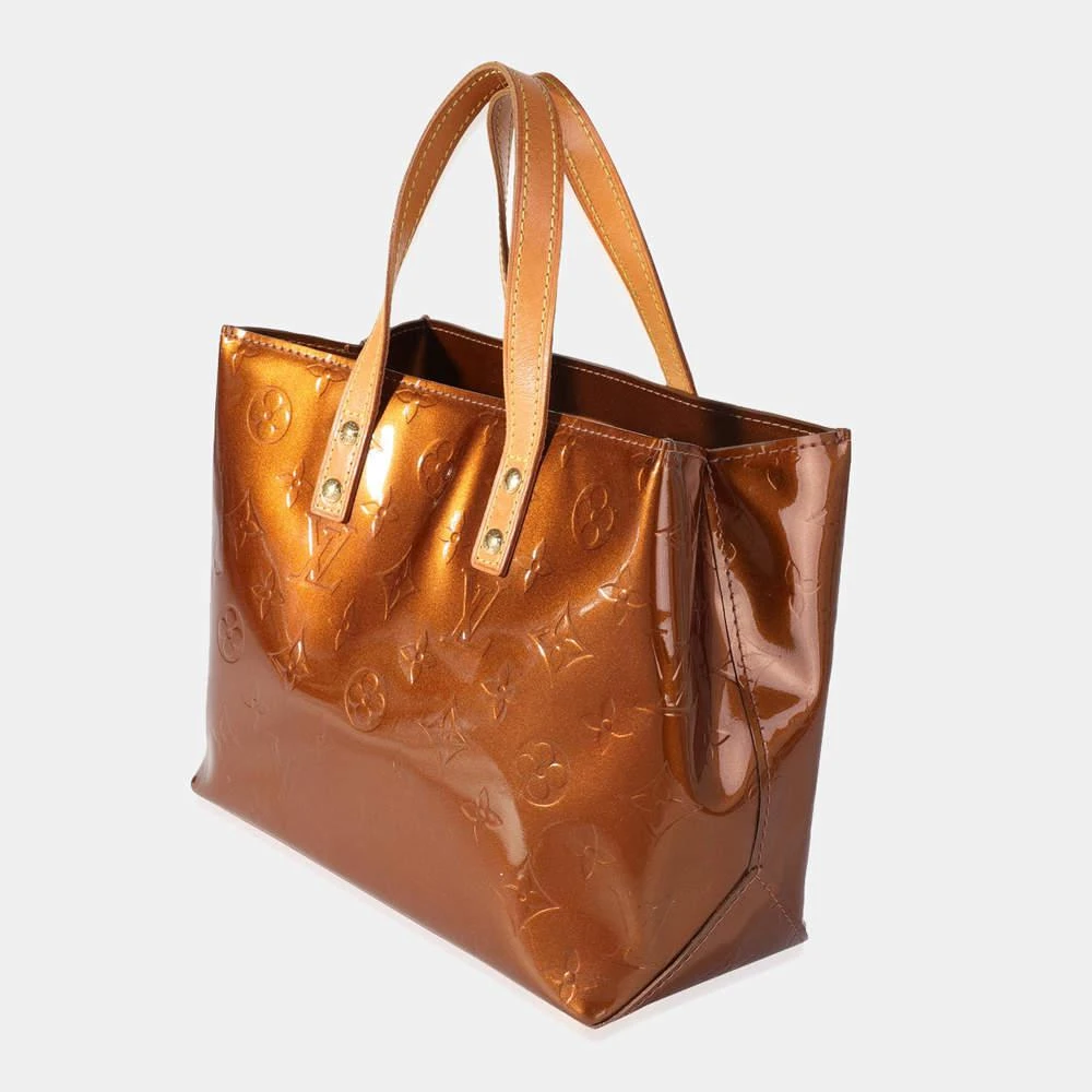 商品[二手商品] Louis Vuitton|Louis Vuitton Brown Monogram Vernis Leather Reade PM Tote Bag ,价格¥4533,第2张图片详细描述