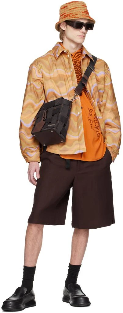 商品Jacquemus|Orange Le Raphia 'La Chemise Simon' Shirt,价格¥3364,第4张图片详细描述