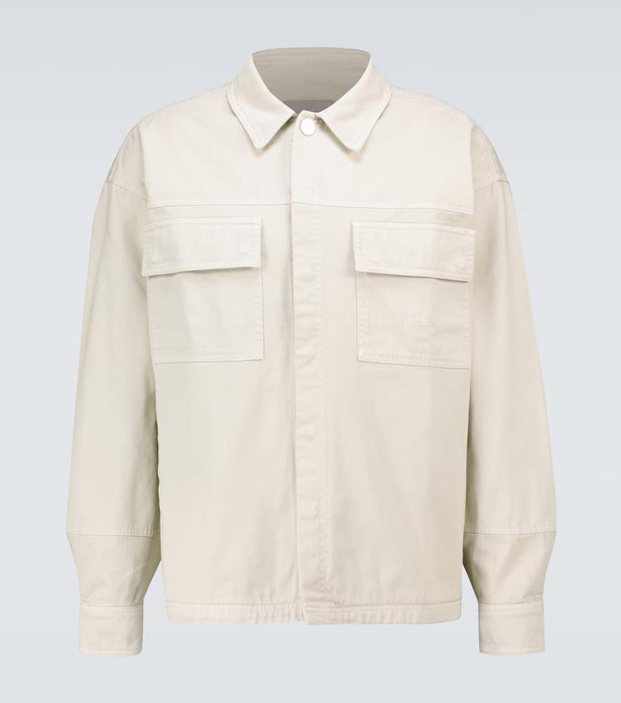 斜纹布长袖衬衫外套商品第1张图片规格展示