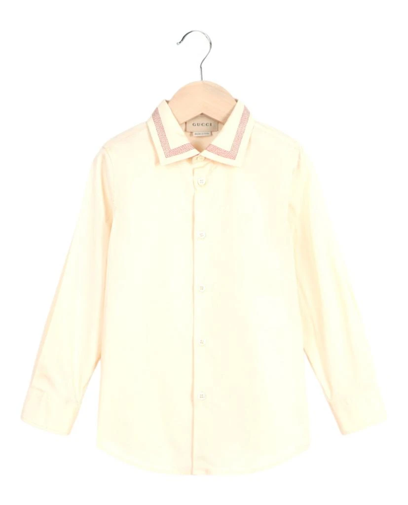 商品Gucci|Embroidered Button-Down Shirt,价格¥880,第1张图片