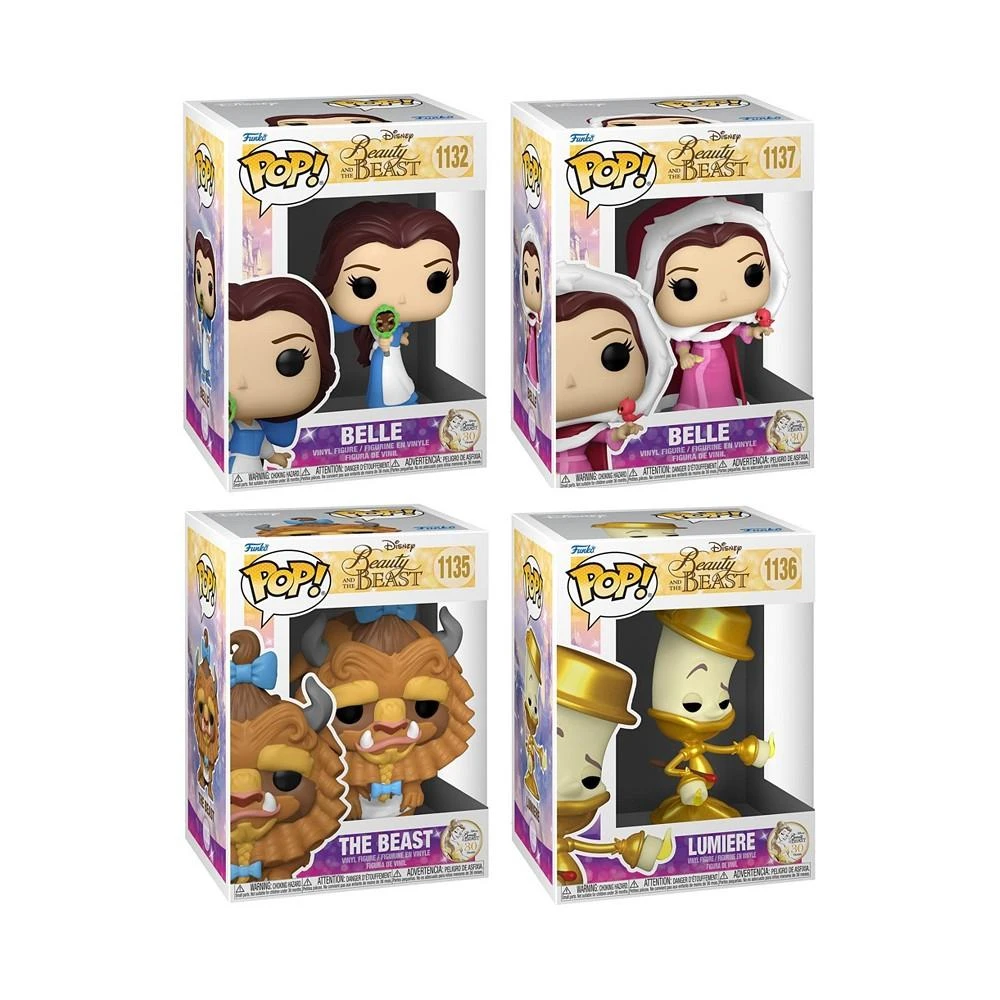 商品Funko|Pop Disney Beauty and The Beast Collectors 4 Figure Set,价格¥362,第2张图片详细描述