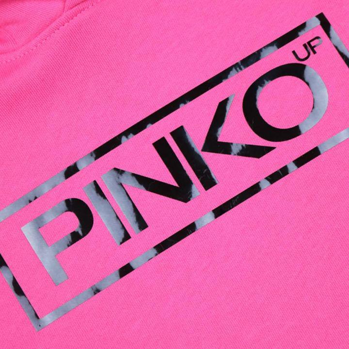 商品PINKO|Bright Pink Hooded Dress,价格¥166,第4张图片详细描述