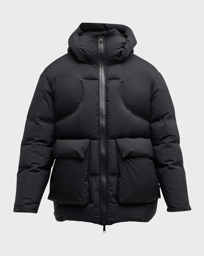 商品Zegna|Men's Waterproof Hooded Down Ski Blouson Jacket,价格¥7539,第3张图片详细描述