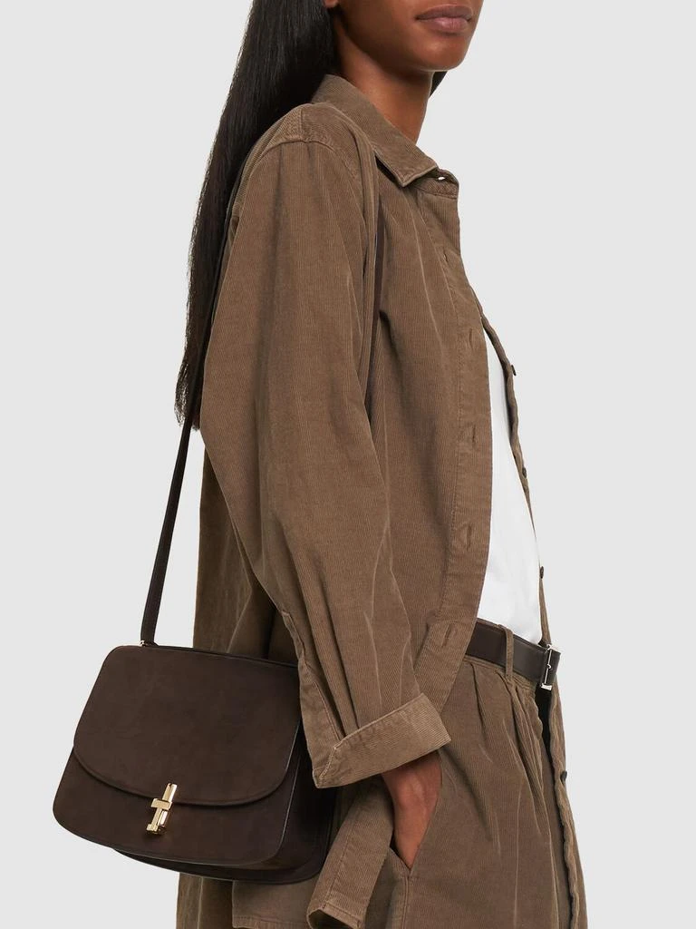 商品The Row|Sofia 10 Suede Shoulder Bag,价格¥35120,第1张图片