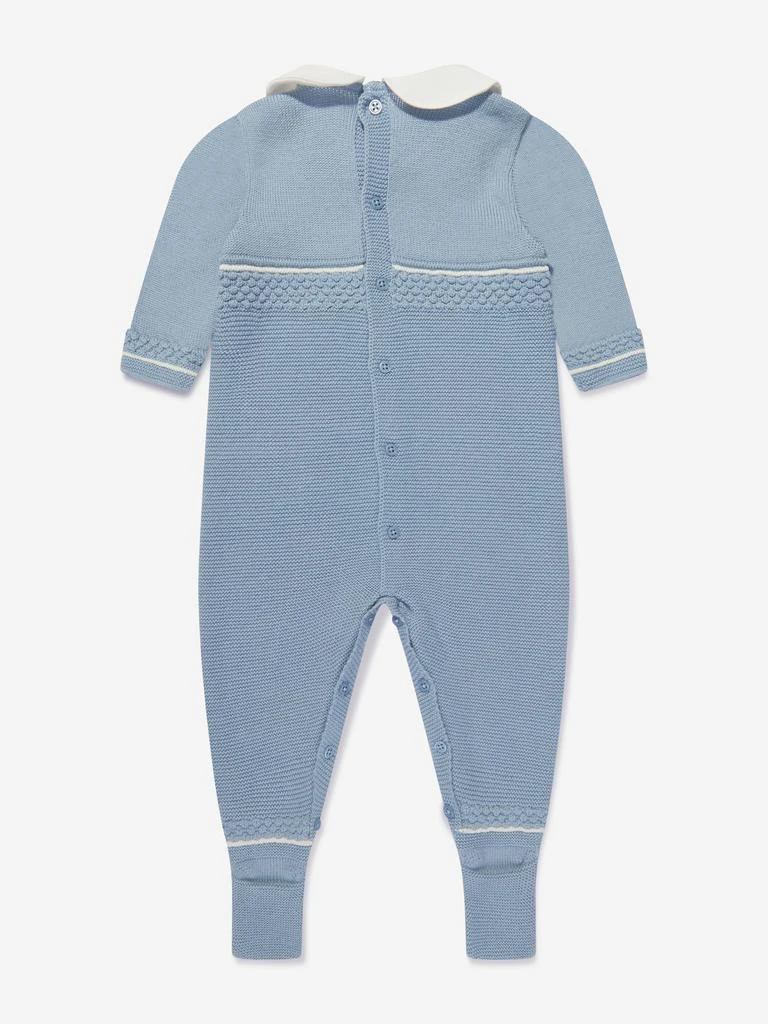 商品Paz Rodriguez|Baby Boys Knitted Romper in Blue,价格¥548,第2张图片详细描述