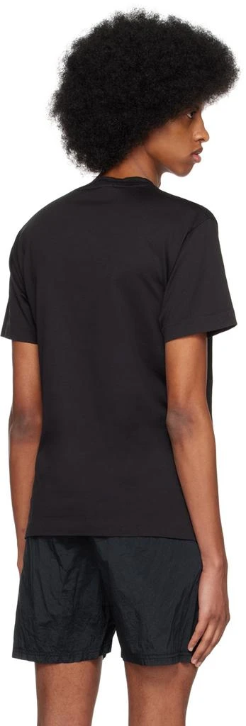 商品Stone Island|Black Embroidered T-Shirt,价格¥1138,第3张图片详细描述