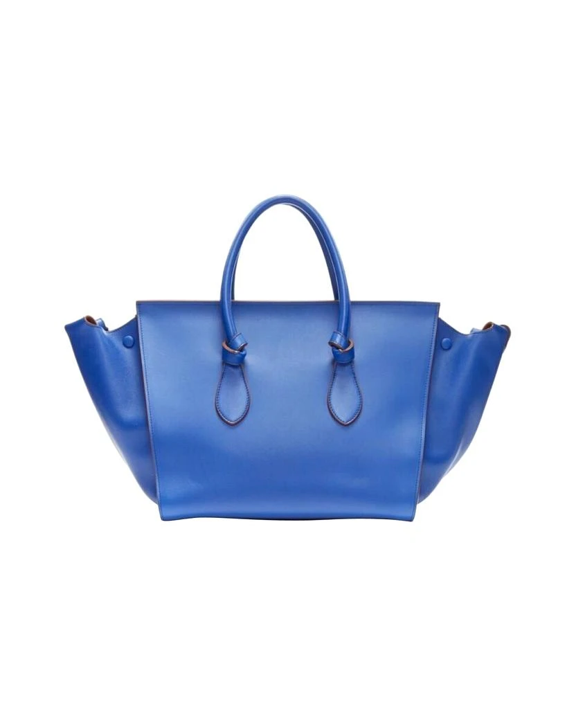 商品[二手商品] Celine|new OLD CELINE Phoebe Philo Knot cobalt blue calf large shopper tote bag,价格¥16208,第4张图片详细描述
